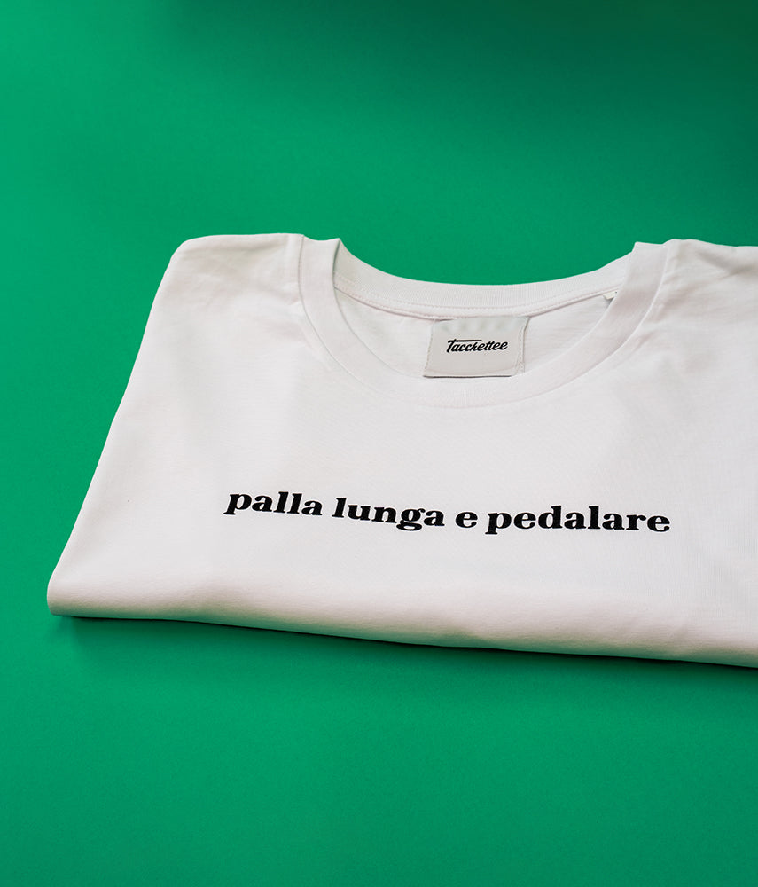 PALLA LUNGA E PEDALARE T-shirt stampata
