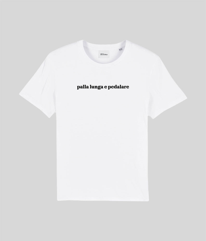 PALLA LUNGA E PEDALARE T-shirt stampata