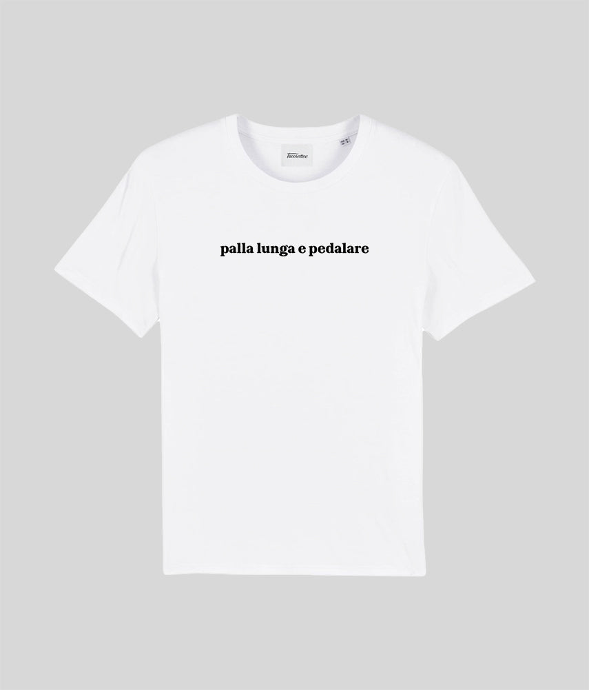 <tc>PALLA LUNGA E PEDALARE Printed T-shirt</tc>