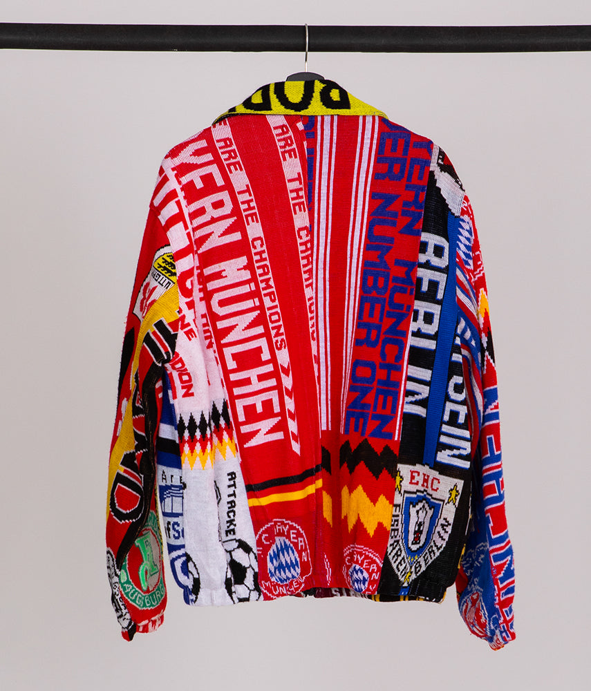 RECUPERO 5di20 Pre-loved scarves custom jacket