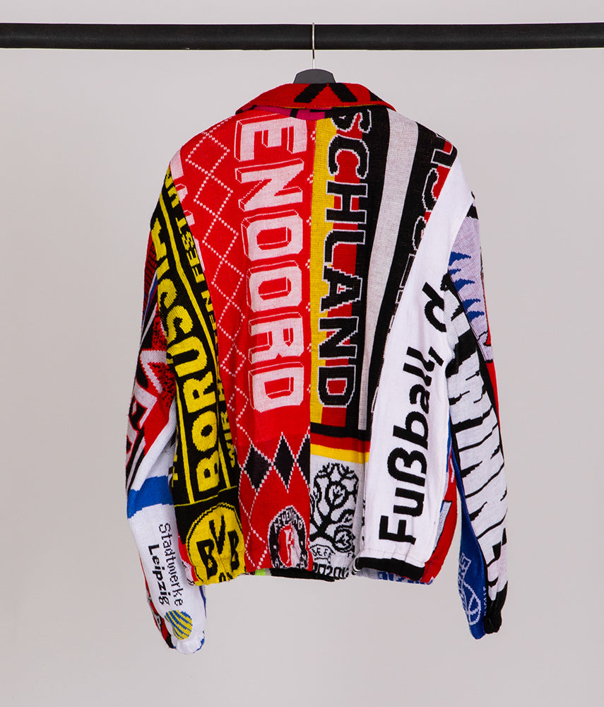 RECOVERY 6di20 Pre-loved scarves custom jacket
