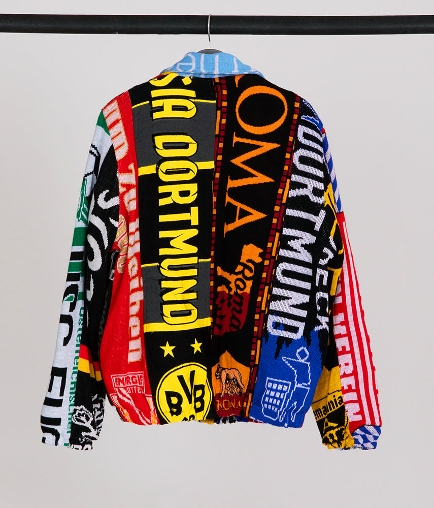 RECUPERO 15di20 Pre-loved scarves custom jacket