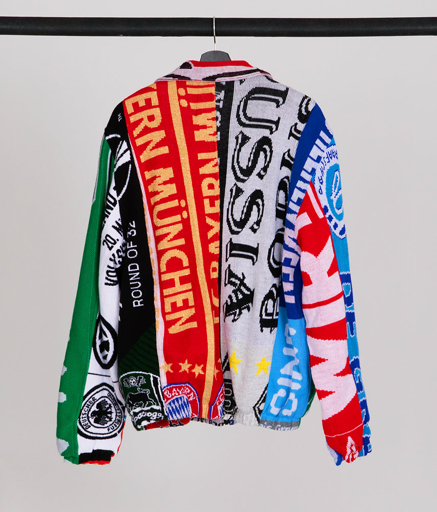 RECOVERY 16di20 Pre-loved scarves custom jacket