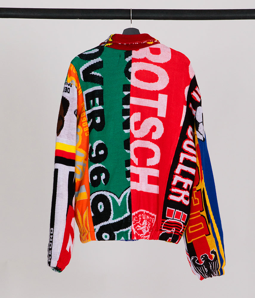 RECOVERY 17di20 Pre-loved scarves custom jacket