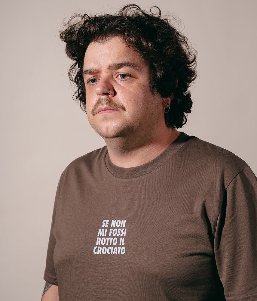 SE NON MI FOSSI ROTTO IL CROCIATO. T-shirt