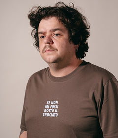 SE NON MI FOSSI ROTTO IL CROCIATO. T-shirt