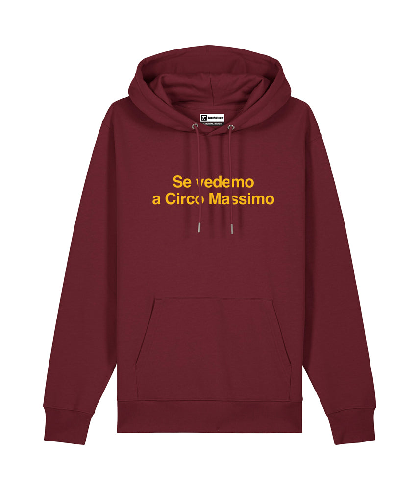 A CIRCO MASSIMO Felpa Cappuccio