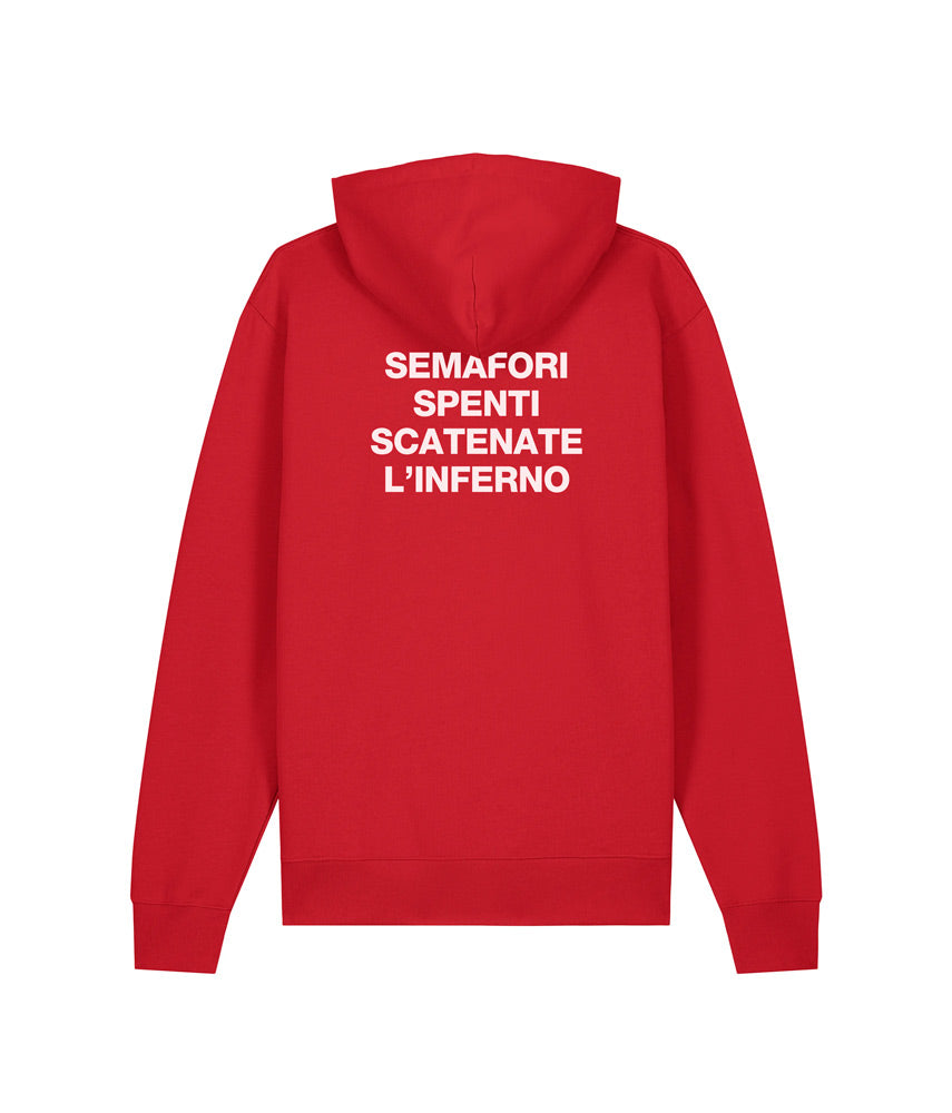 SCATENATE L'INFERNO Felpa cappuccio