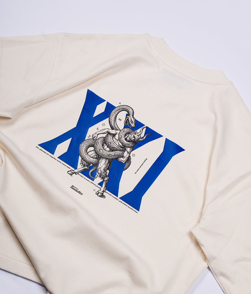 SERPENS ITERNUM VICTOR EST T-shirt Boxy Fit Heavyweight