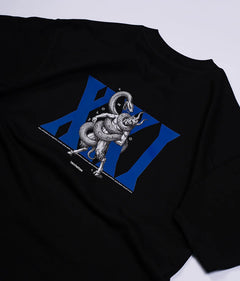 SERPENS ITERNUM VICTOR EST T-shirt Boxy Fit Heavyweight