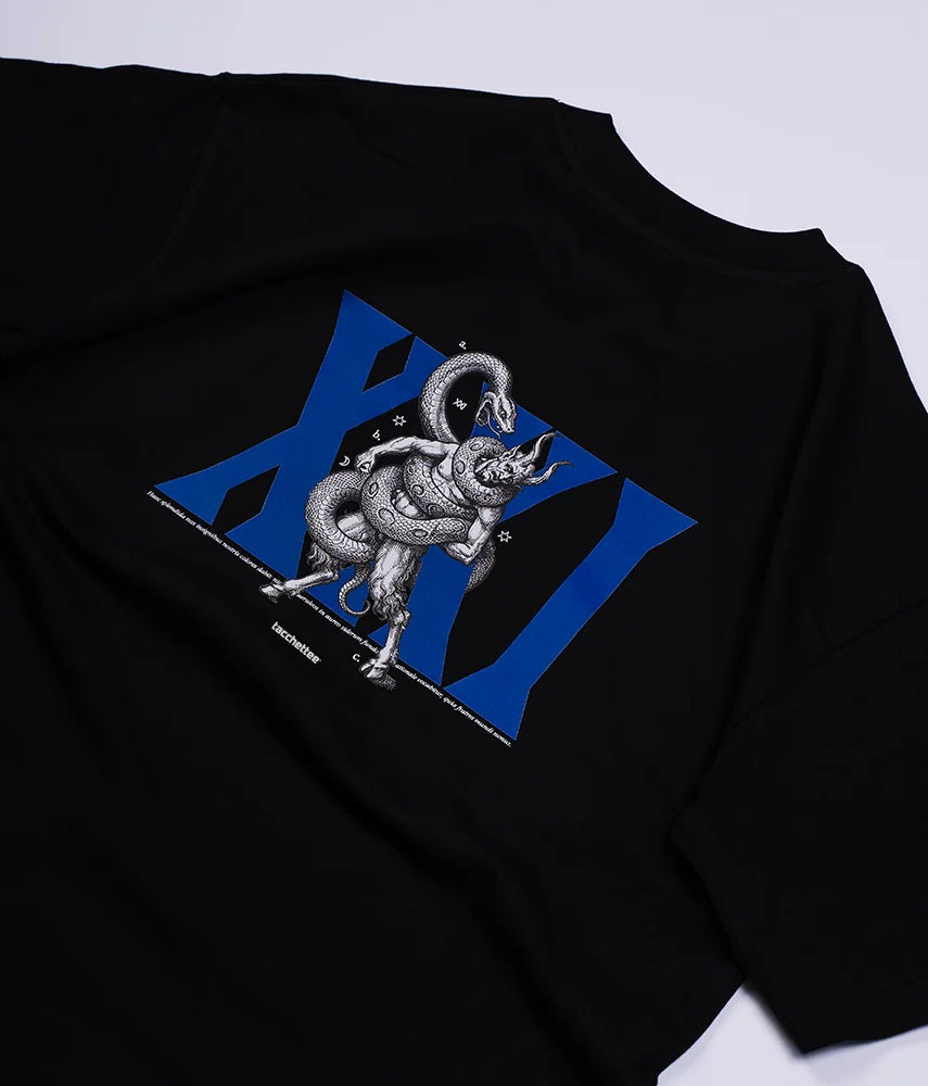 SERPENS ITERNUM VICTOR EST T-shirt Boxy Fit Heavyweight