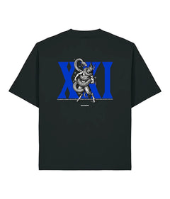 SERPENS ITERNUM VICTOR EST T-shirt Boxy Fit Heavyweight