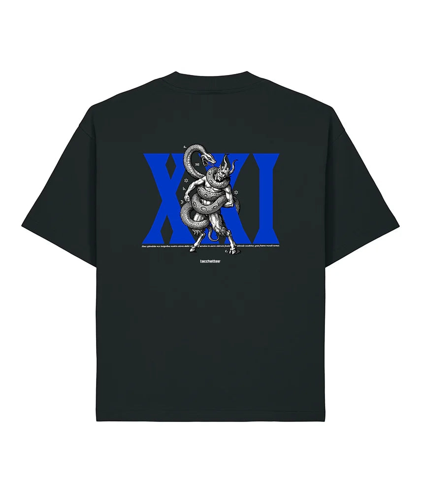 SERPENS ITERNUM VICTOR EST T-shirt Boxy Fit Heavyweight