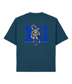 SERPENS ITERNUM VICTOR EST T-shirt Boxy Fit Heavyweight