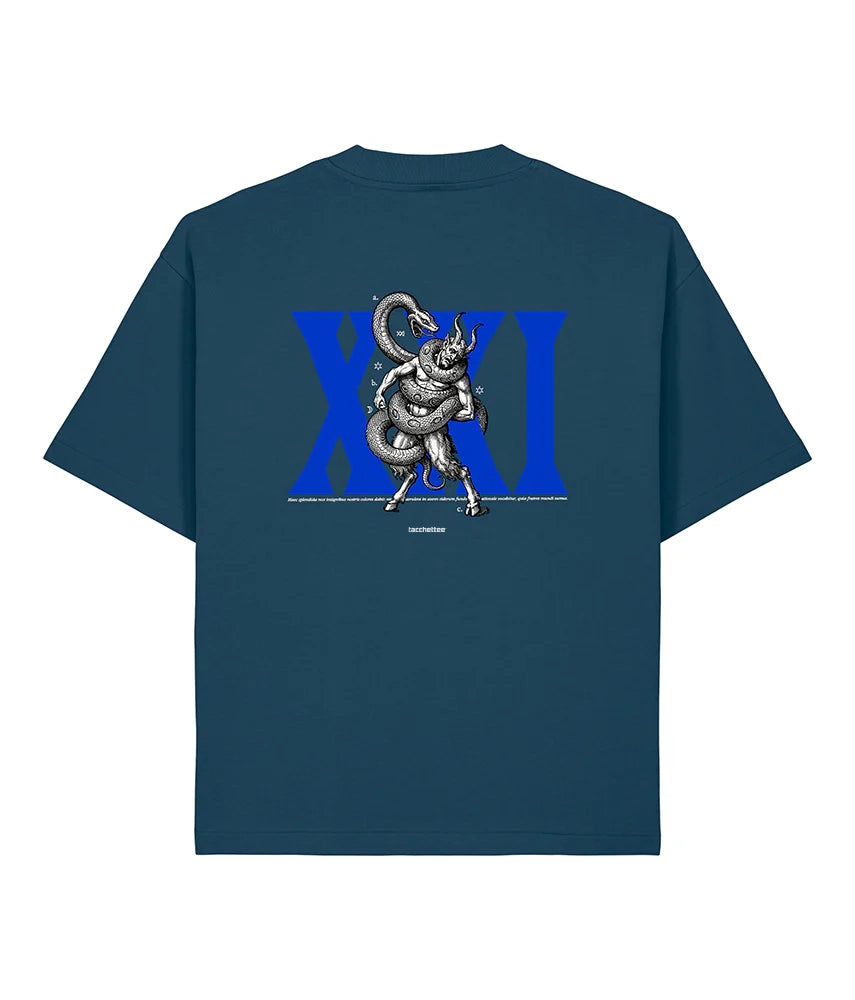 SERPENS ITERNUM VICTOR EST T-shirt Boxy Fit Heavyweight