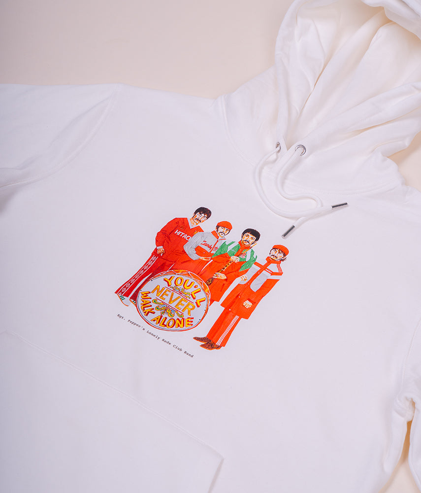 SGT. PEPPER'S LONELY REDS CLUB BAND Felpa Cappuccio