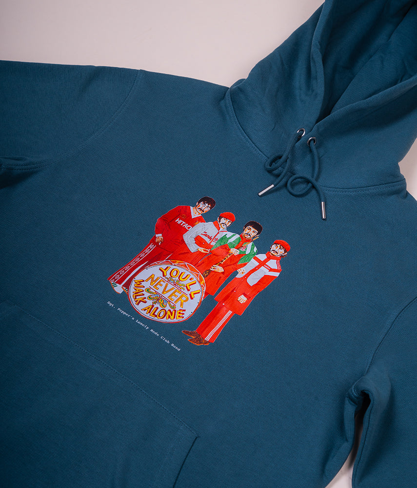 SGT. PEPPER'S LONELY REDS CLUB BAND Felpa Cappuccio