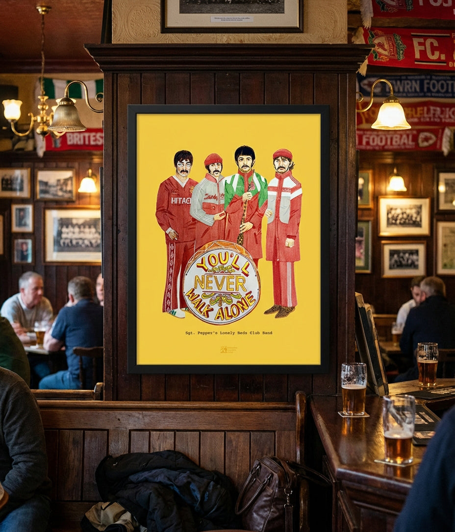 SGT. PEPPER'S LONELY REDS CLUB BAND Poster