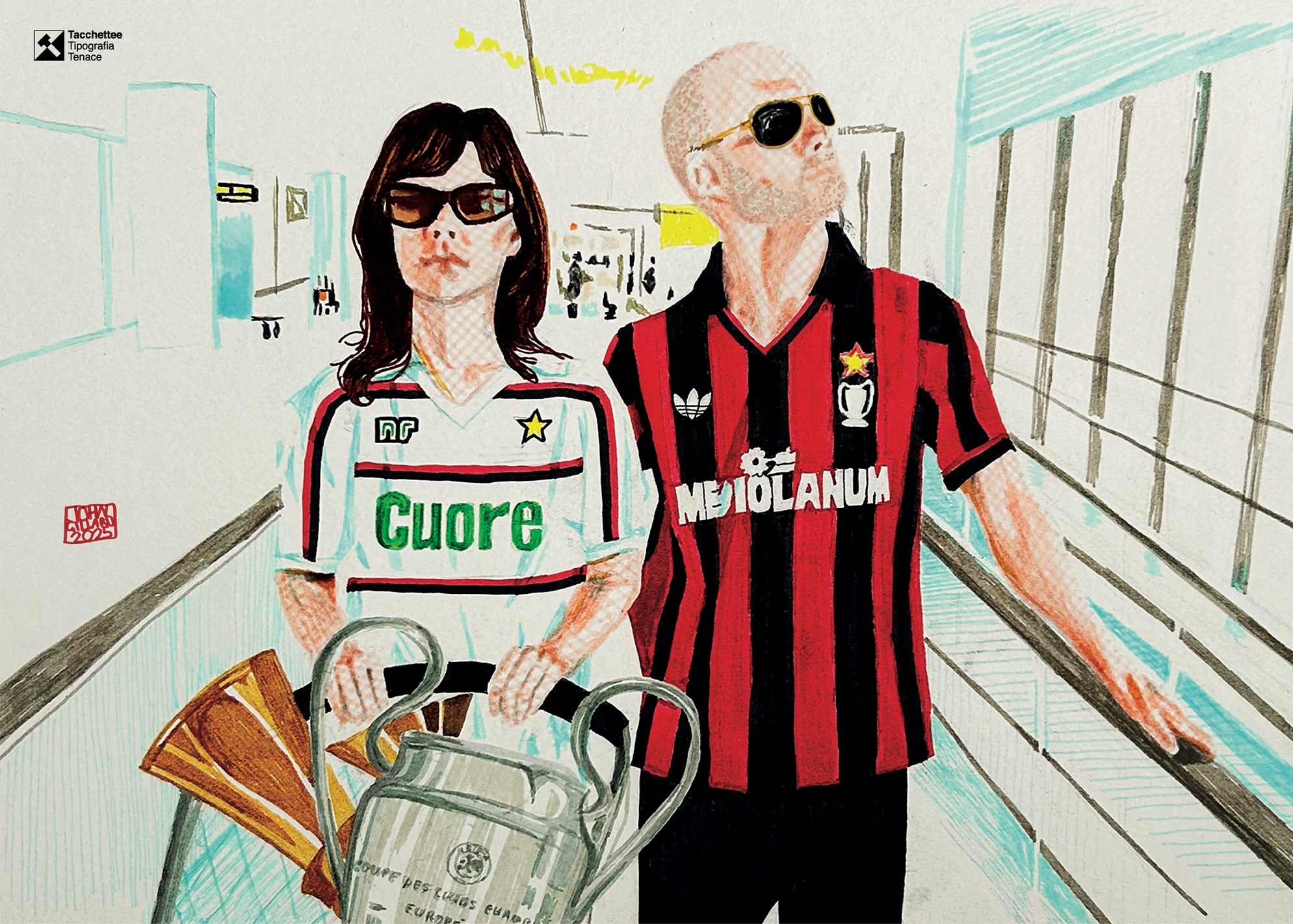 SKY AND SAND Poster 50x70cm