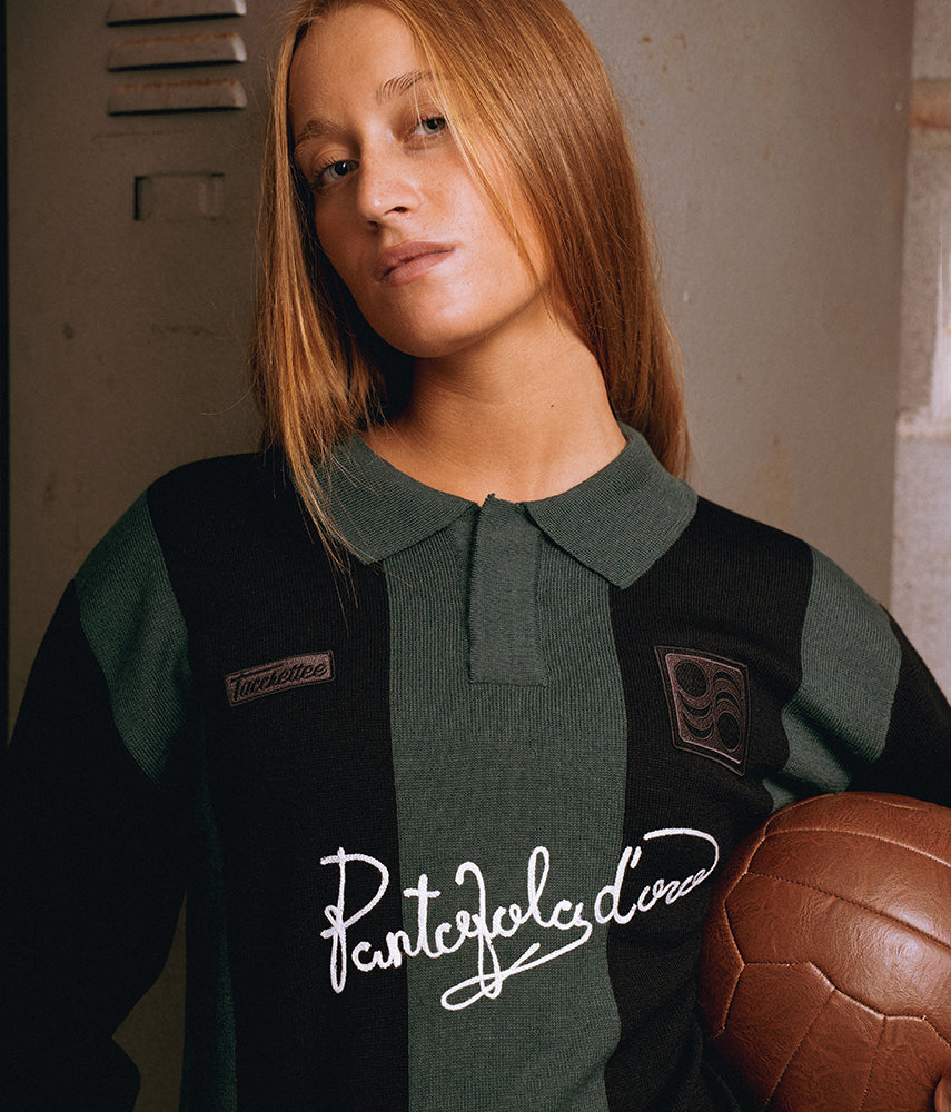 SPOGLIATOIO Pantofola d'Oro x Tacchettee Maglieria jaquard