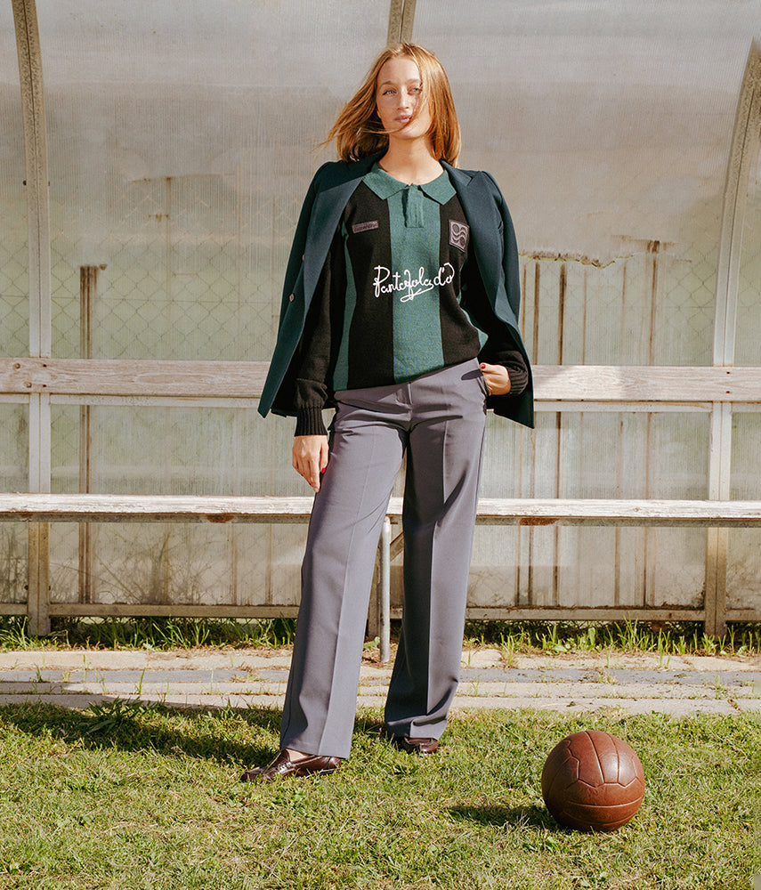 SPOGLIATOIO Pantofola d'Oro x Tacchettee Maglieria jaquard