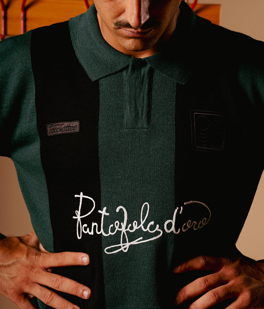 SPOGLIATOIO Pantofola d'Oro x Tacchettee Maglieria jaquard