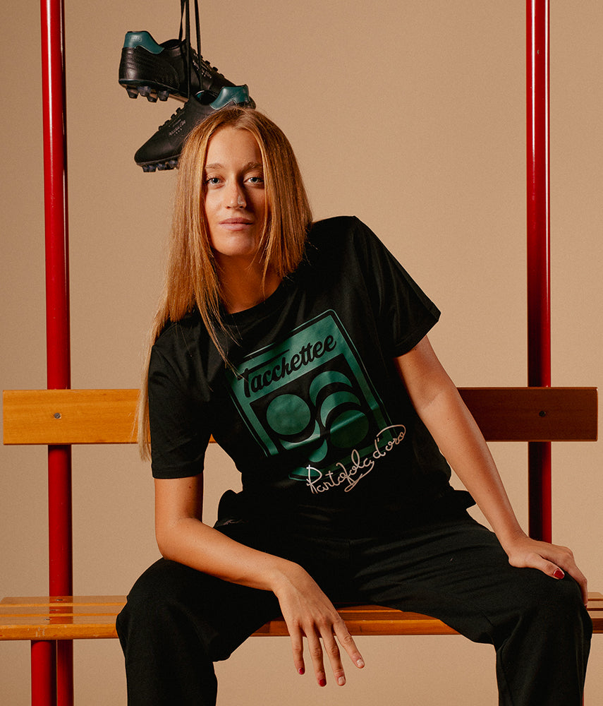 SPOGLIATOIO Pantofola d'Oro x Tacchettee T-shirt