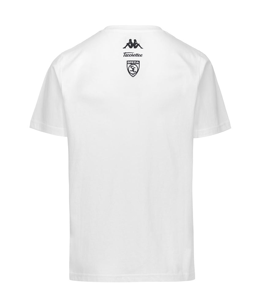 STIAMO SOTTO LE BANDIERE T-shirt stampata Spezia x Kappa x Tacchettee