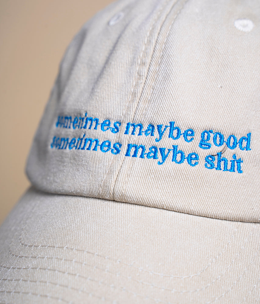 SOMETIMES MAYBE Cappellino visiera