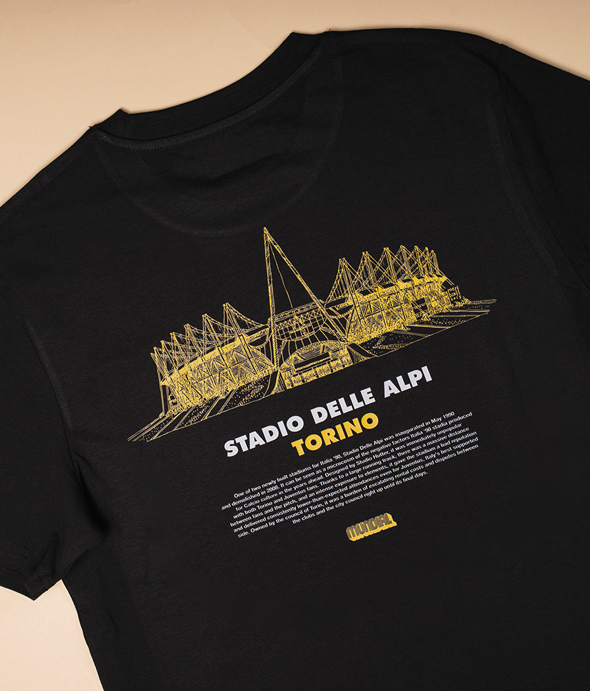 Stadio Delle Alpi, Torino MUNDIAL x Tacchettee T-shirt