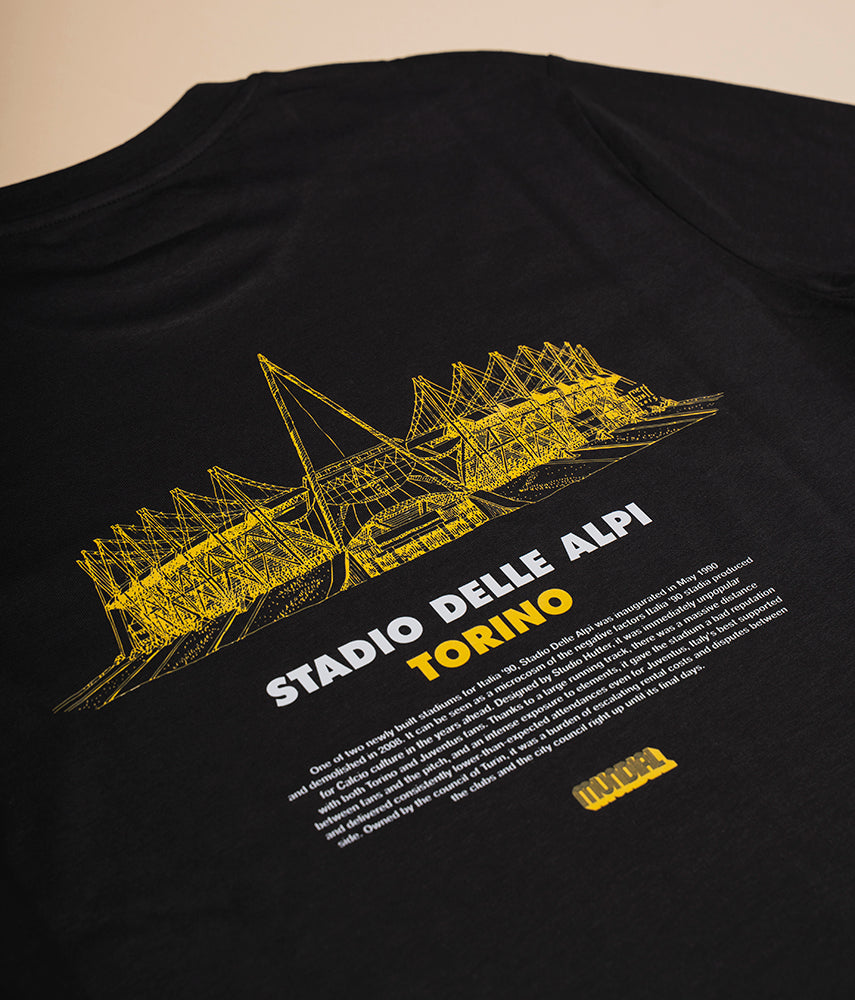 Stadio Delle Alpi, Torino MUNDIAL x Tacchettee T-shirt