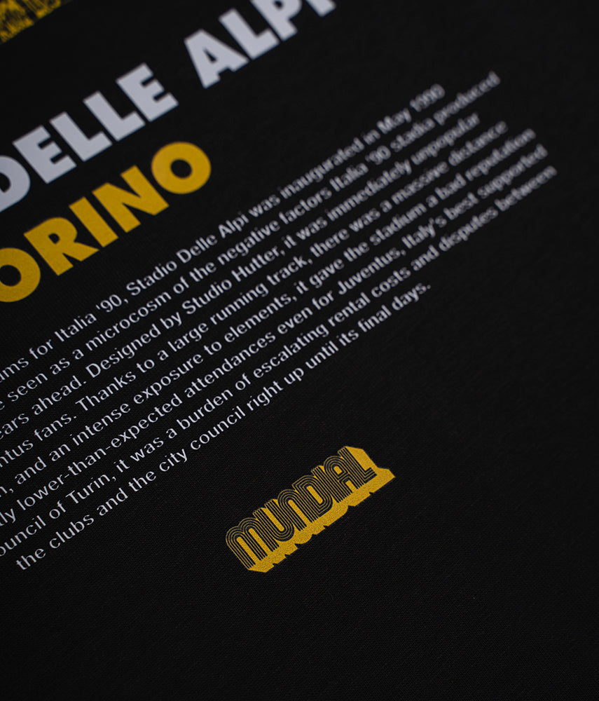 Stadio Delle Alpi, Torino MUNDIAL x Tacchettee T-shirt