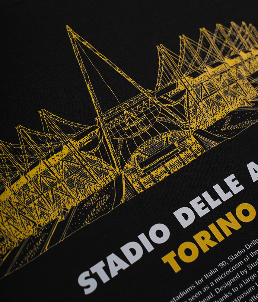 Stadio Delle Alpi, Torino MUNDIAL x Tacchettee Felpa Girocollo