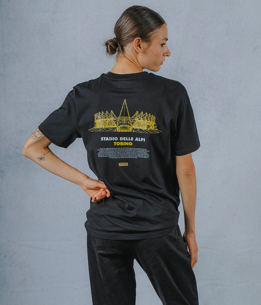 Stadio Delle Alpi, Torino MUNDIAL x Tacchettee T-shirt