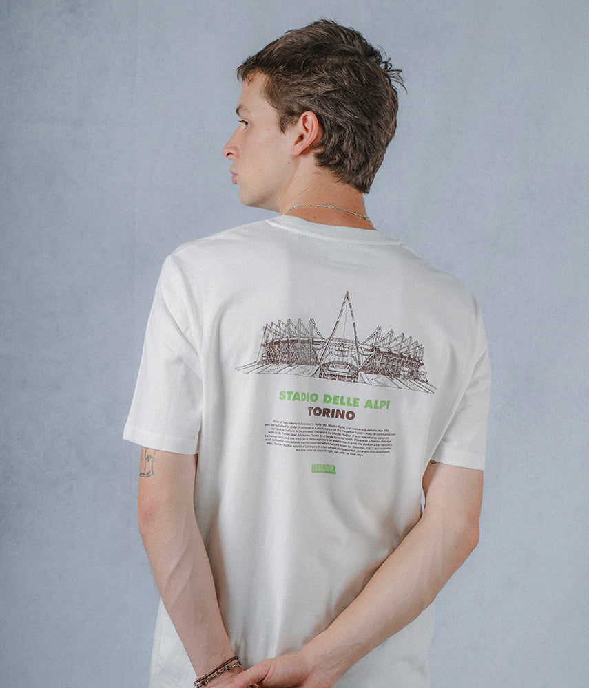Stadio Delle Alpi, Torino MUNDIAL x Tacchettee T-shirt