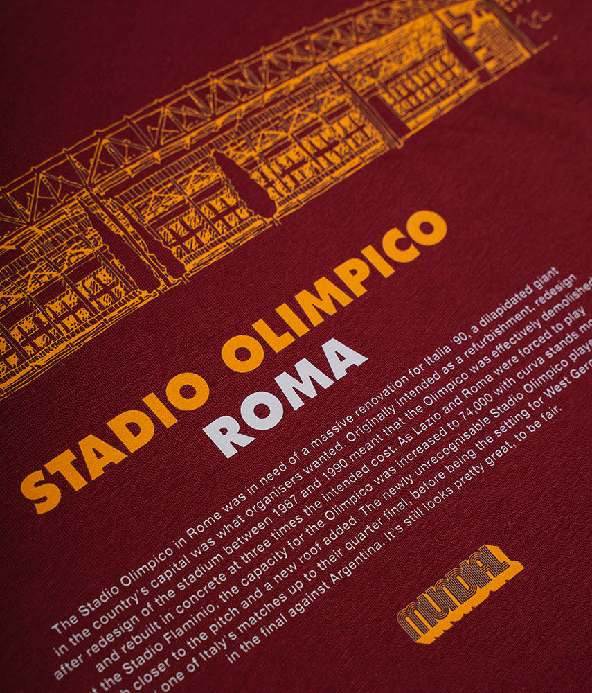 Stadio Olimpico, Roma MUNDIAL x Tacchettee T-shirt