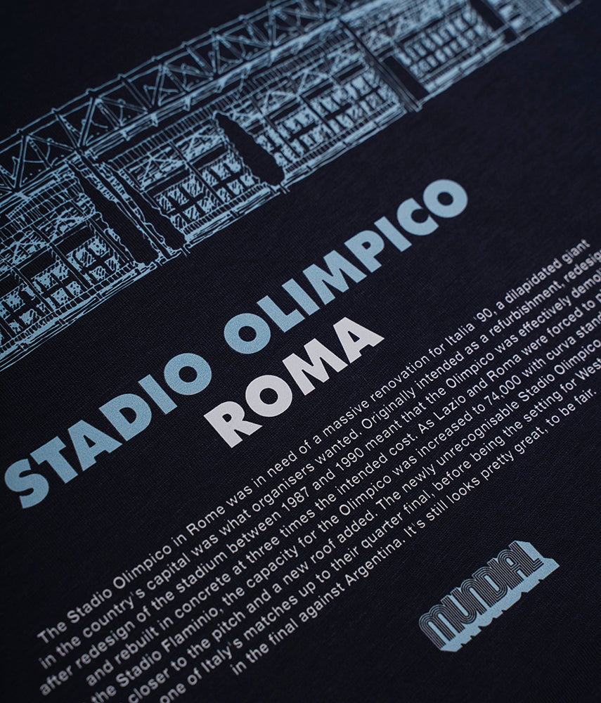 Stadio Olimpico, Roma MUNDIAL x Tacchettee T-shirt