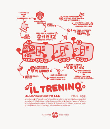IL TRENINO Tacchettee X Ragù T-shirt stampata - Tacchettee