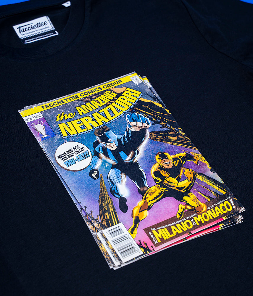 THE AMAZING NERAZZURRI Printed t-shirt