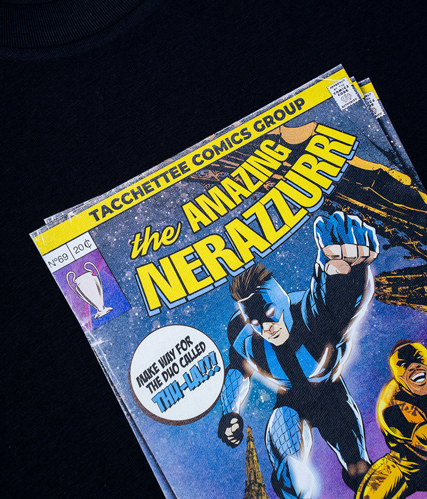 THE AMAZING NERAZZURRI Printed t-shirt
