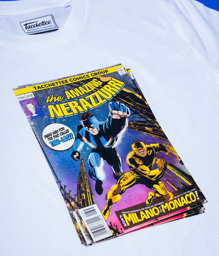 THE AMAZING NERAZZURRI Printed t-shirt