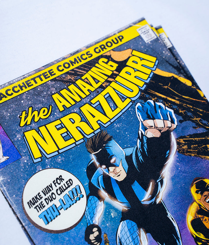 THE AMAZING NERAZZURRI Printed t-shirt