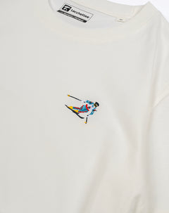 TOMBA LA BOMBA T-shirt ricamata