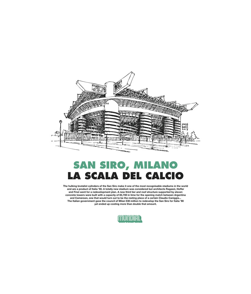 G.Meazza, Milano MUNDIAL x Tacchettee T-shirt
