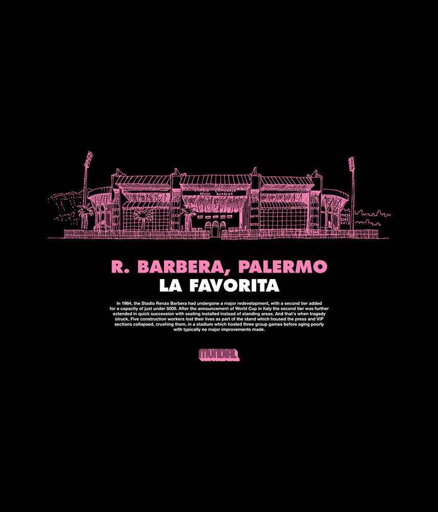 R.Barbera, Palermo MUNDIAL x Tacchettee T-shirt