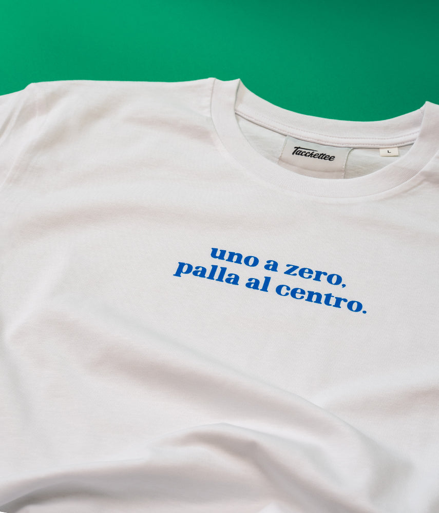 UNO A ZERO T-shirt stampata
