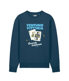 VENTUNO VITTORIA GRANDE BALDORIA Felpa girocollo