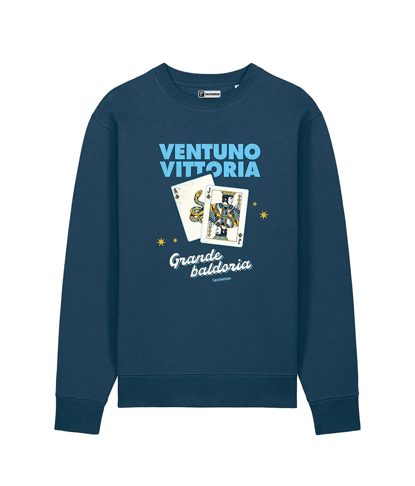 VENTUNO VITTORIA GRANDE BALDORIA Felpa girocollo