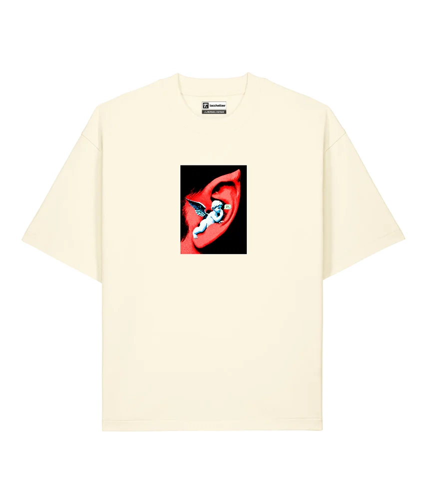 WHISPERING 21 T-shirt Boxy Fit Heavyweight