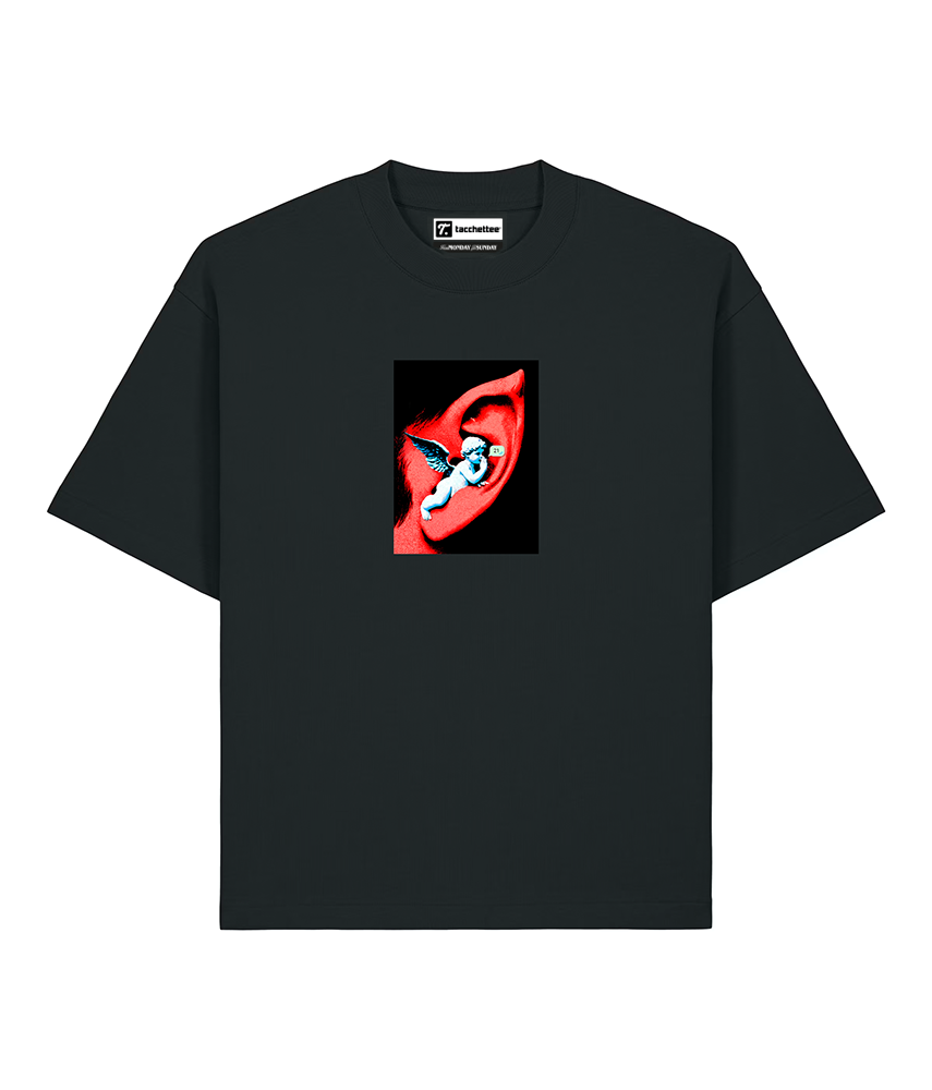 WHISPERING 21 T-shirt Boxy Fit Heavyweight